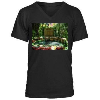 Botanical Gardens Men's V-Neck T-Shirt