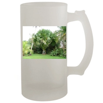 Botanical Gardens 16oz Frosted Beer Stein