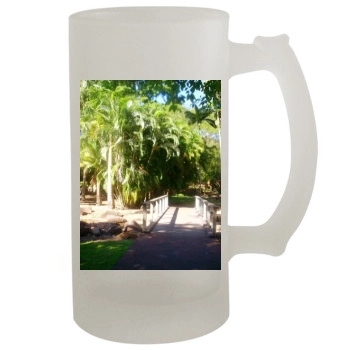 Botanical Gardens 16oz Frosted Beer Stein