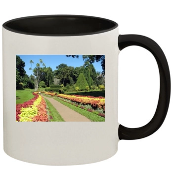 Botanical Gardens 11oz Colored Inner & Handle Mug