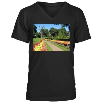 Botanical Gardens Men's V-Neck T-Shirt