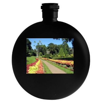 Botanical Gardens Round Flask