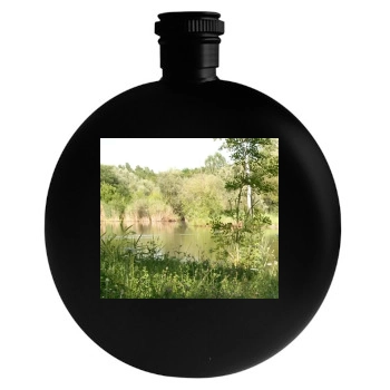 Botanical Gardens Round Flask