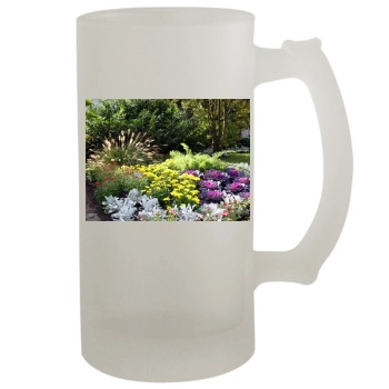 Botanical Gardens 16oz Frosted Beer Stein