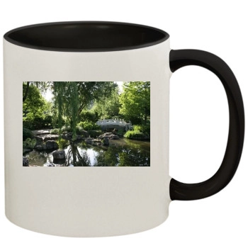 Botanical Gardens 11oz Colored Inner & Handle Mug