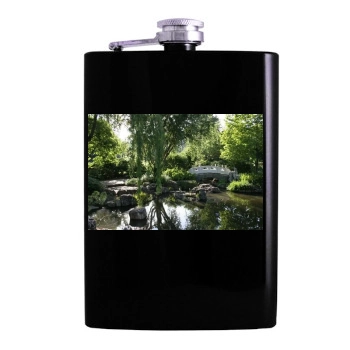 Botanical Gardens Hip Flask