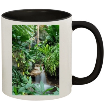 Botanical Gardens 11oz Colored Inner & Handle Mug