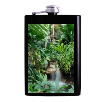 Botanical Gardens Hip Flask