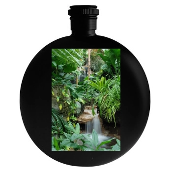 Botanical Gardens Round Flask