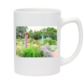 Botanical Gardens 14oz White Statesman Mug