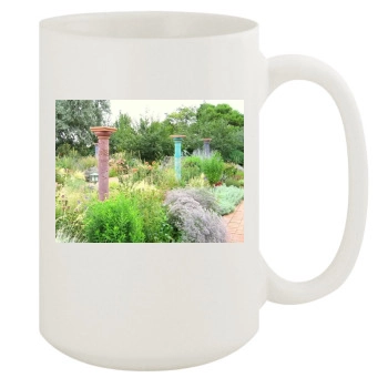 Botanical Gardens 15oz White Mug