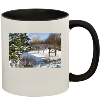 Botanical Gardens 11oz Colored Inner & Handle Mug