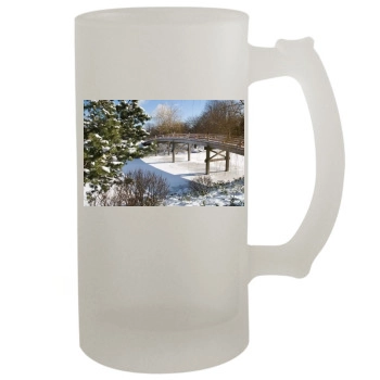 Botanical Gardens 16oz Frosted Beer Stein