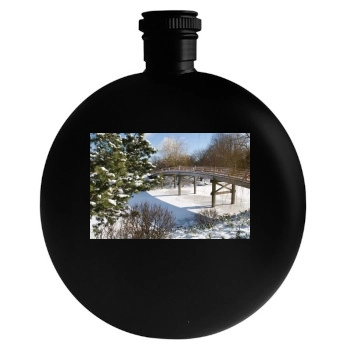 Botanical Gardens Round Flask