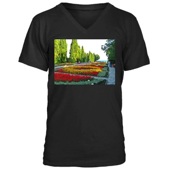 Botanical Gardens Men's V-Neck T-Shirt