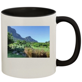 Botanical Gardens 11oz Colored Inner & Handle Mug