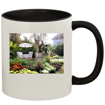 Botanical Gardens 11oz Colored Inner & Handle Mug