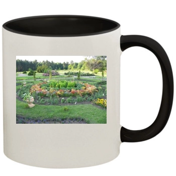 Botanical Gardens 11oz Colored Inner & Handle Mug