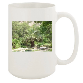 Botanical Gardens 15oz White Mug