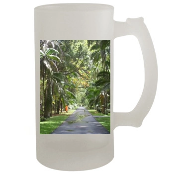 Botanical Gardens 16oz Frosted Beer Stein