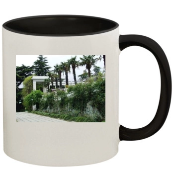 Botanical Gardens 11oz Colored Inner & Handle Mug