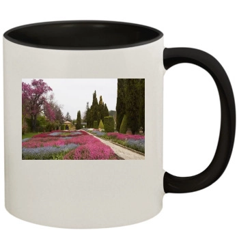 Botanical Gardens 11oz Colored Inner & Handle Mug