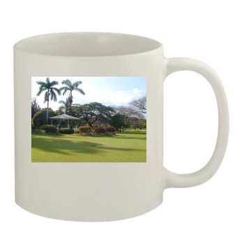 Botanical Gardens 11oz White Mug