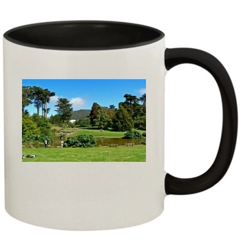 Botanical Gardens 11oz Colored Inner & Handle Mug