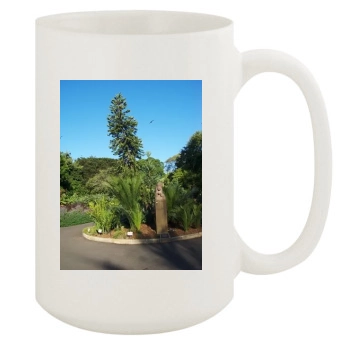 Botanical Gardens 15oz White Mug