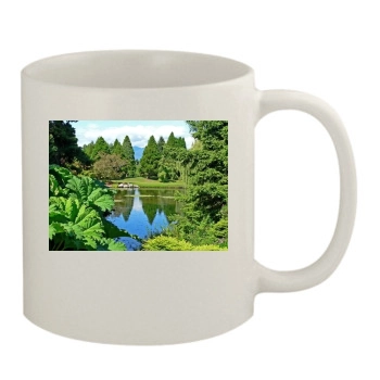 Botanical Gardens 11oz White Mug