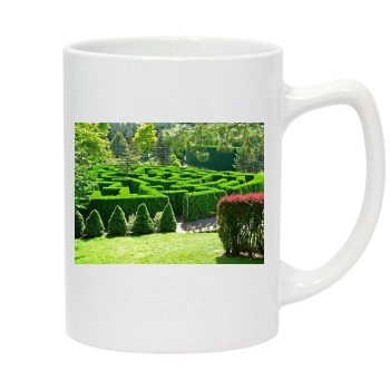 Botanical Gardens 14oz White Statesman Mug