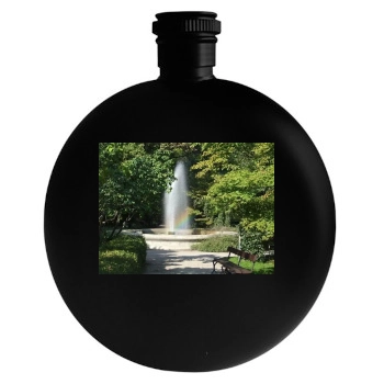 Botanical Gardens Round Flask