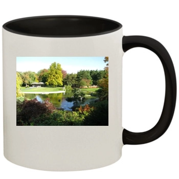 Botanical Gardens 11oz Colored Inner & Handle Mug