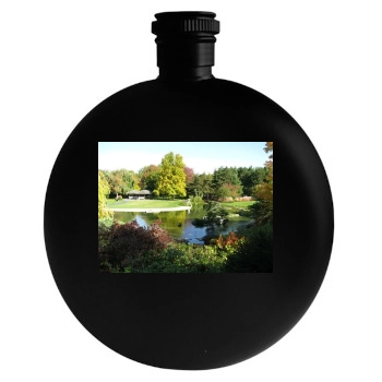 Botanical Gardens Round Flask