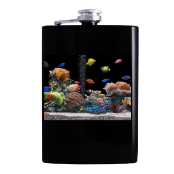 Underwater World Hip Flask