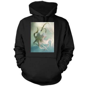 Underwater World Mens Pullover Hoodie Sweatshirt