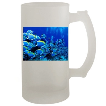 Underwater World 16oz Frosted Beer Stein