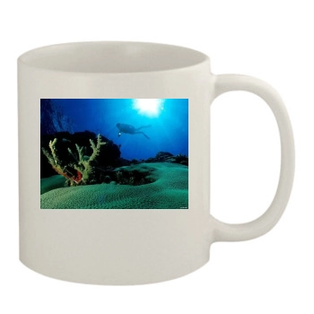 Underwater World 11oz White Mug