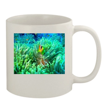 Underwater World 11oz White Mug