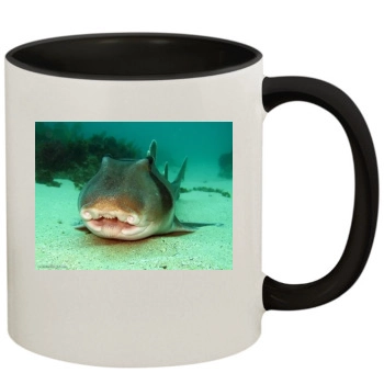 Underwater World 11oz Colored Inner & Handle Mug