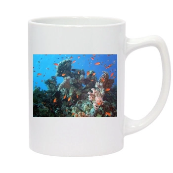 Underwater World 14oz White Statesman Mug