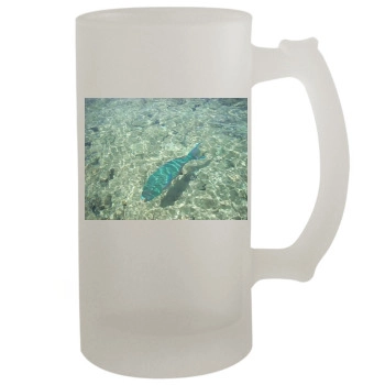 Underwater World 16oz Frosted Beer Stein