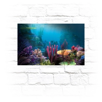 Underwater World Metal Wall Art