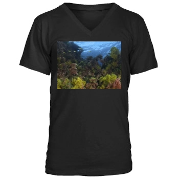 Underwater World Men's V-Neck T-Shirt