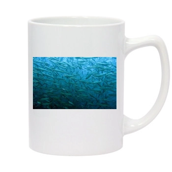 Underwater World 14oz White Statesman Mug