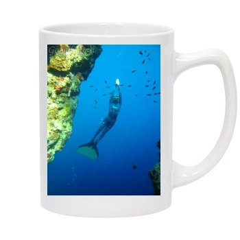 Underwater World 14oz White Statesman Mug