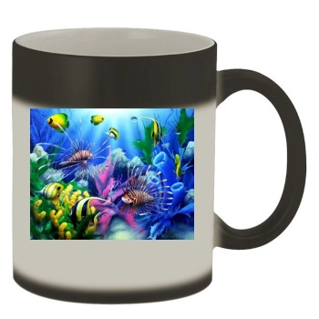 Underwater World Color Changing Mug