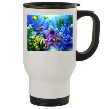 Underwater World Stainless Steel Travel Mug