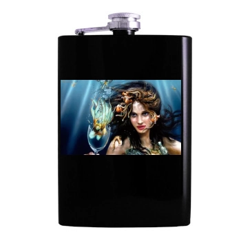 Underwater World Hip Flask