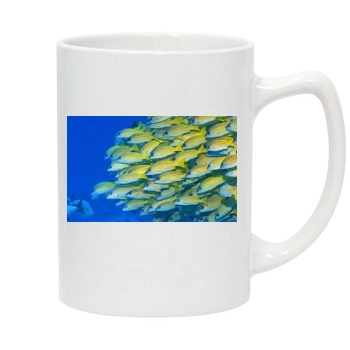 Underwater World 14oz White Statesman Mug